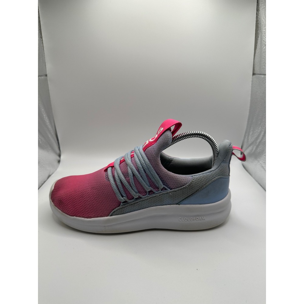 Adidas Lite Racer Adapt Sneakers Women Size 5 Pink Blue Good Cloudfoam A:JR0816